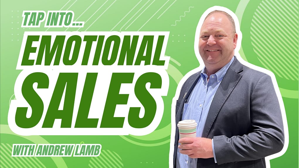 image with text: "tap into emotional sales"