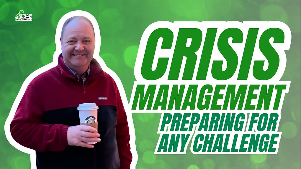 image with text: "crisis management: preparing for any challenge"