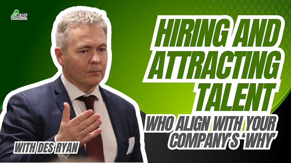 image with text: "hiring and attracting talent"